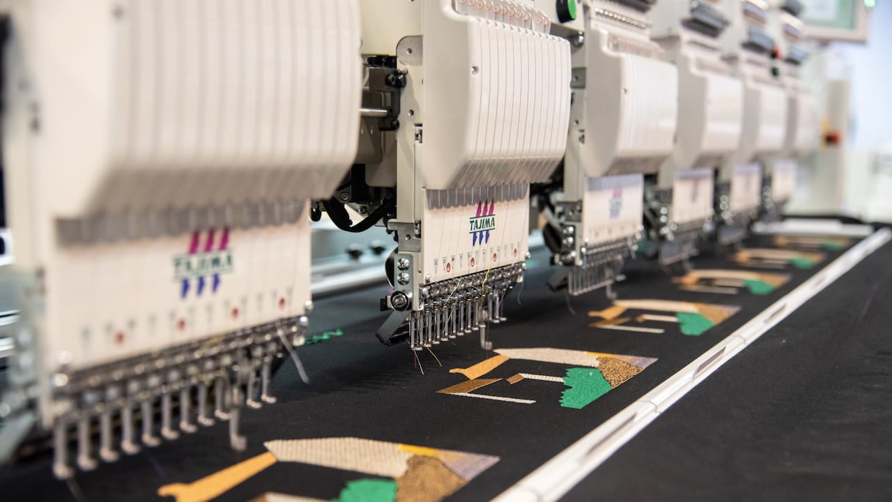 Máquinas bordadoras